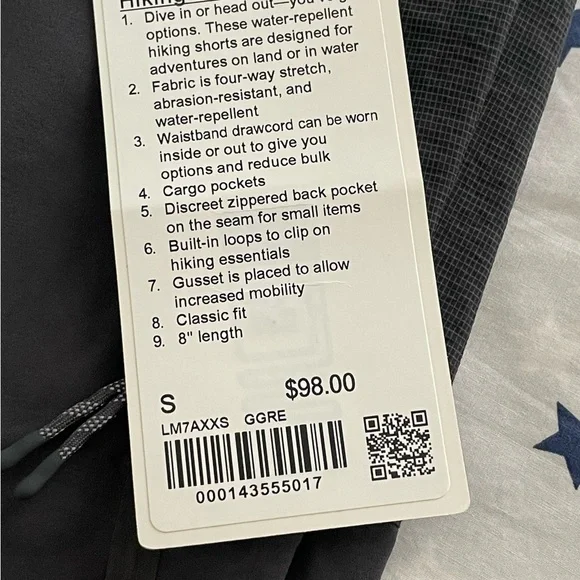 Water repellent hiking short - Picture 5 of 6